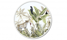 Круглая картина Pintdecor Giungla Incorniciata