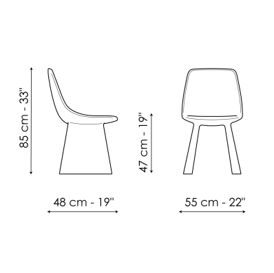 Стул Bonaldo Agea