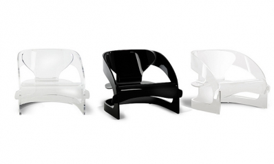 Кресла KARTELL REISSUES ICONIC JOE COLOMBO 4801 ARMCHAIR