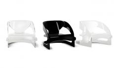 Кресла KARTELL REISSUES ICONIC JOE COLOMBO 4801 ARMCHAIR