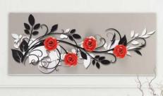 Декоративная панель Pintdecor LE QUATTRO ROSE P3278