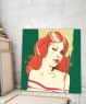 Картина Pintdecor Red woman g1006