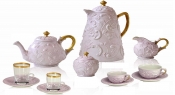 Сервиз Villari Marie Antoniette Tea Time Taormina розовый