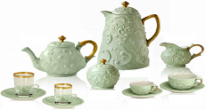 Сервиз Villari Marie Antoniette Tea Time Taormina зеленый