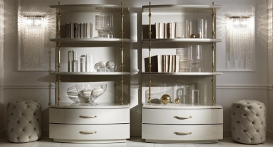 Буфет DV Home Collection Giorno 2 молочный 